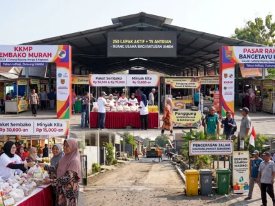 Bazar KKMP Pasar Rakyat Bangetayu Kulon Genjot UMKM