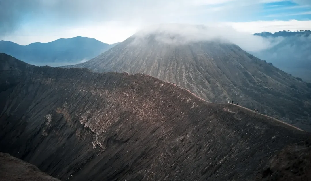 volcano hiking