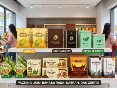 Packing Unik untuk Oleh-oleh yang Bikin Orang Nengok