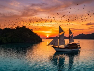 Pulau Kalong Labuan Bajo: Senja, Kelelawar, dan Laut Tenang