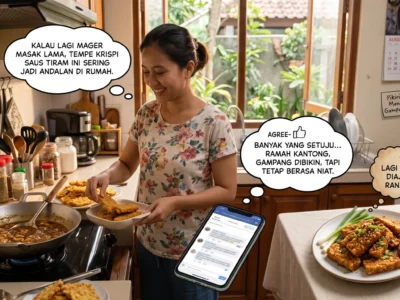 Resep Tempe Krispi Saus Tiram: Gurih, Simple, Nagih
